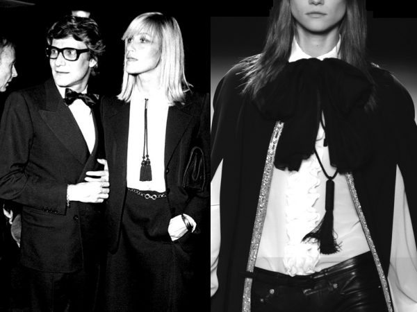 INTO THE ARCHIVES Yves Saint Laurent and Betty Catroux 1969… Saint Laurent SS--2013