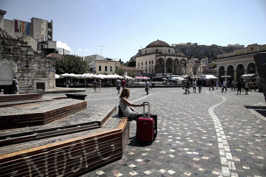 Summer snapshot from central Athens, on 16 August, 2015 / Στιγμιότυπο απο την Αυγουστιάτικη Αθήνα, στις 16 Αυγούστου, 2015