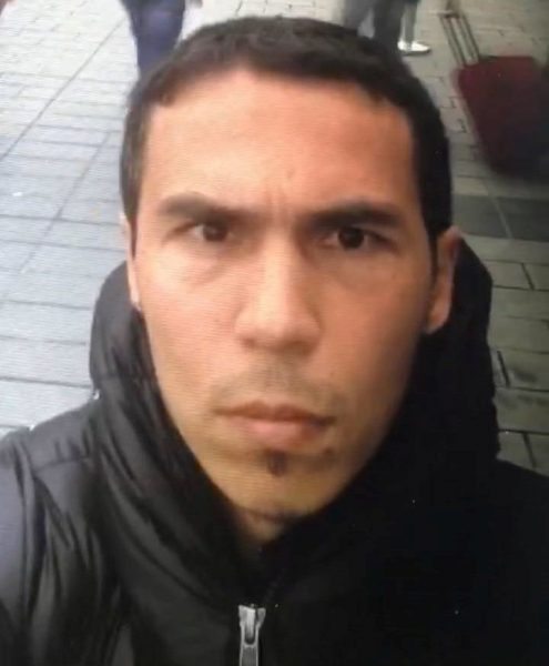 A frame grab made from a video which was distributed by Turkish police and released on January 3, 2017, shows a man, the suspected gunman behind the attack at Reina nightclub, taking a selfie in Istanbul, Turkey. Dogan News Agency (DHA) via REUTERS ATTENTION EDITORS - THIS PICTURE WAS PROVIDED BY A THIRD PARTY. FOR EDITORIAL USE ONLY. NO RESALES. NO ARCHIVE. TURKEY OUT. NO COMMERCIAL OR EDITORIAL SALES IN TURKEY.