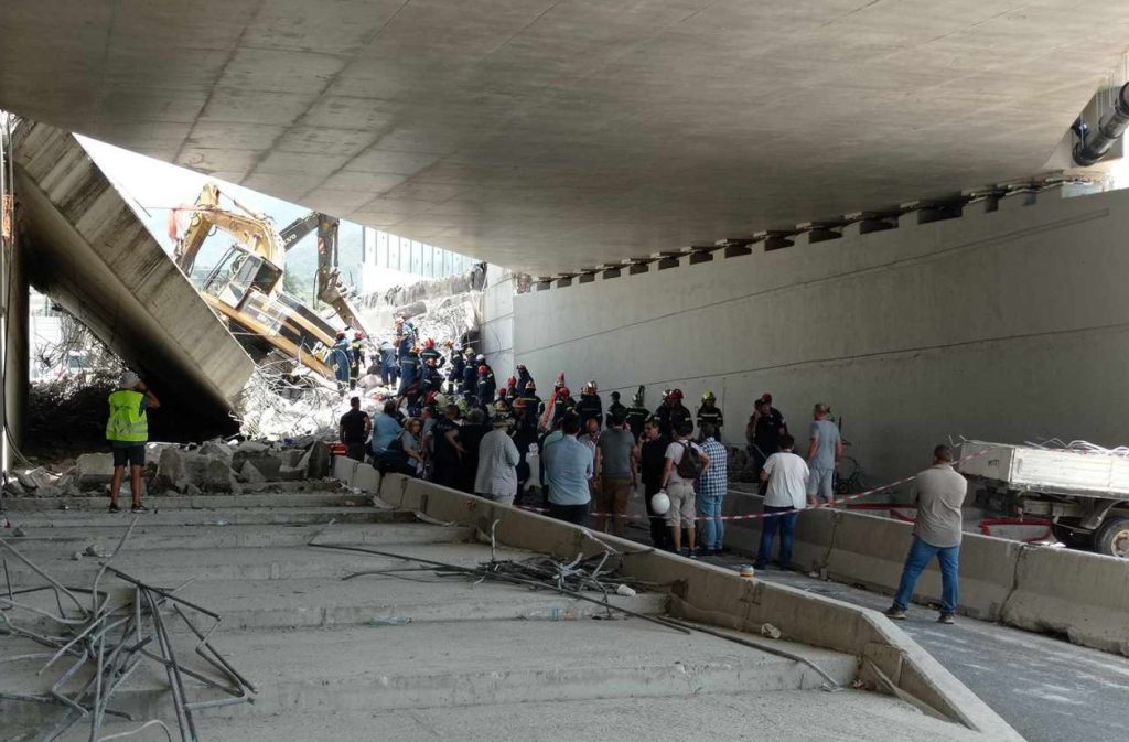 Τι συνέβη και κατέρρευσε η γέφυρα στην Περιμετρική Πάτρας;