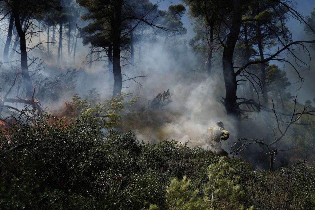 Για εμπρησμό από πρόθεση στον Διόνυσο συνελήφθησαν δύο Ελληνες, 21 και 15 ετών