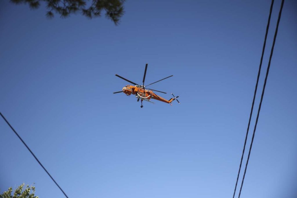 Τέλη Οκτωβρίου με δασική πυρκαγιά στον Διόνυσο Κερατέας