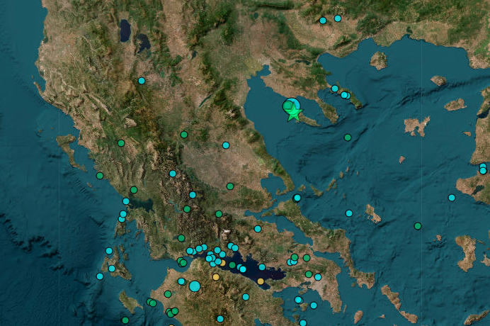 Μεγάλος σεισμός στη Χαλκιδική – ιδιαίτερα αισθητός στη Θεσσαλονίκη