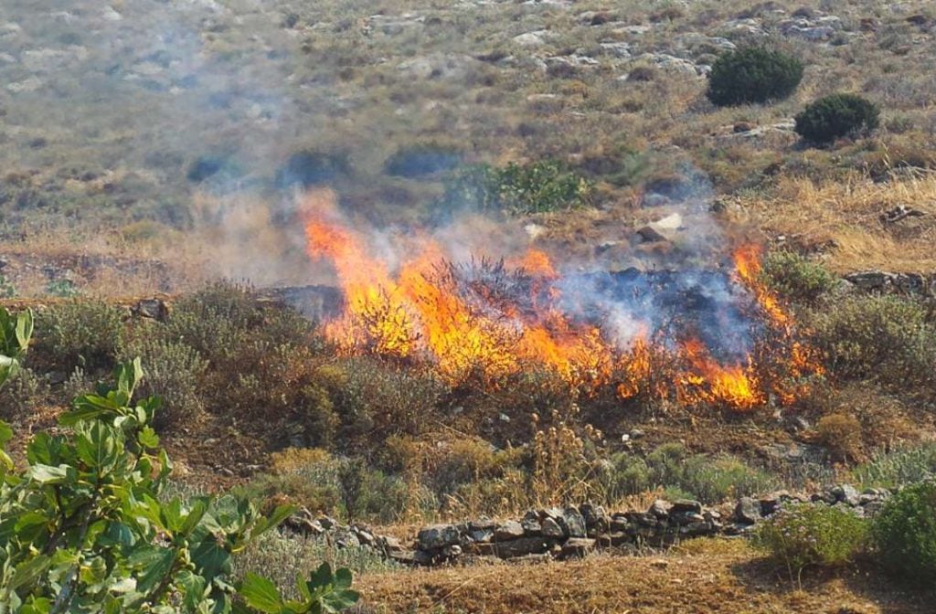 Απαγόρευση καύσης στο σύνολο της επικράτειας λόγω αυξημένου κινδύνου πυρκαγιών