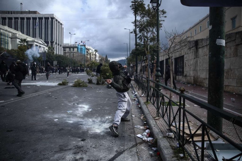 Φθορές στον αρχαιολογικό χώρο του Ολυμπίου Διός και στα Λουλουδάδικα από τα επεισόδια